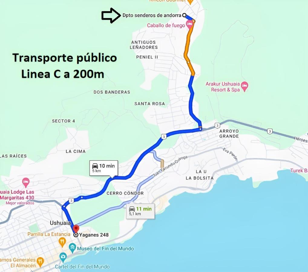 Dpto Senderos De Andorra - Apartamento Ushuaia