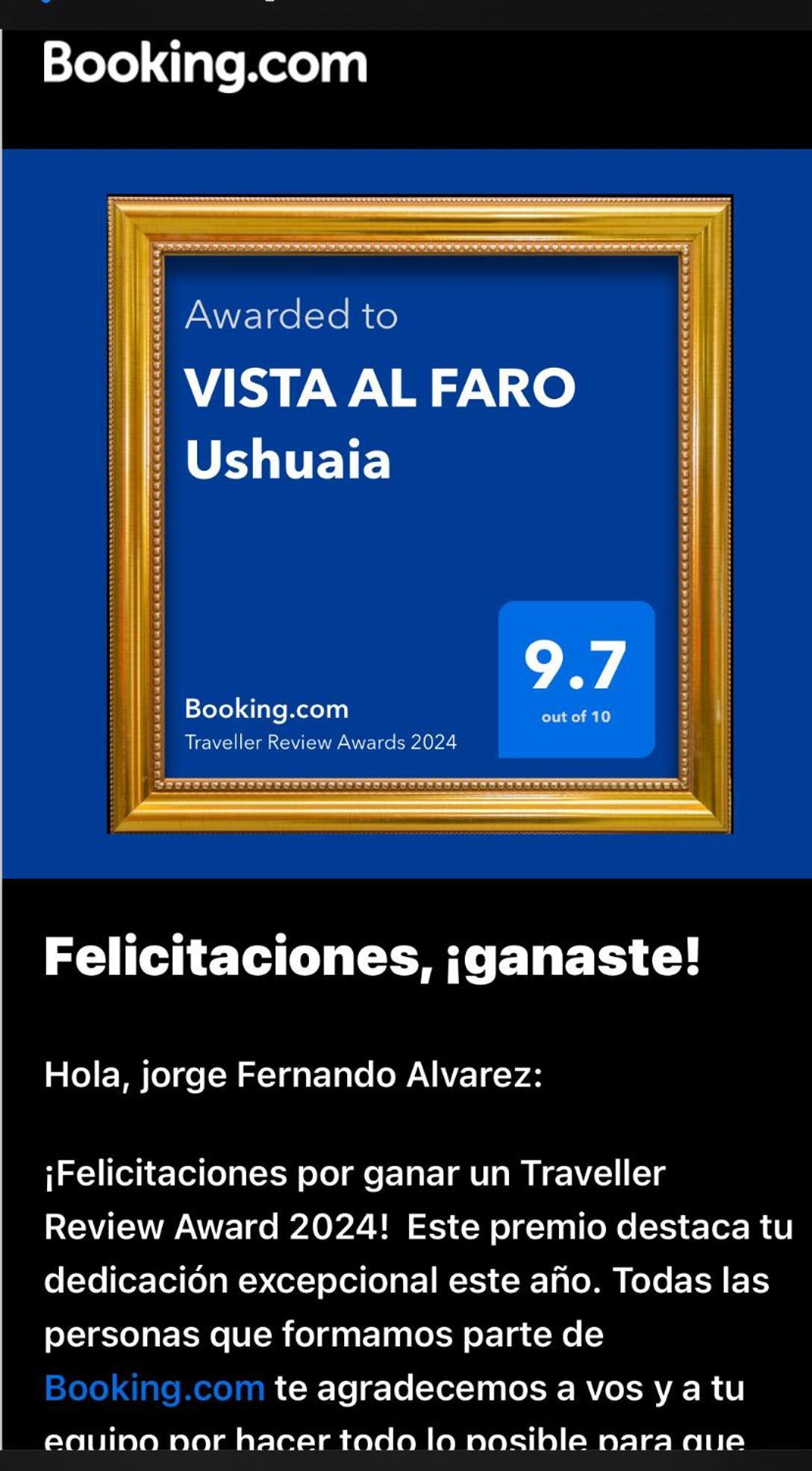 Jf Vista Al Faro Alojamiento Temporario Ushuaia