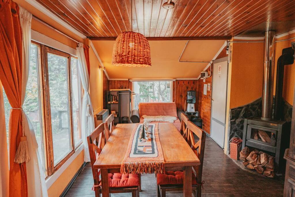 Cabana En El Bosque Con Cine Privado Y Jacuzzi Chalet