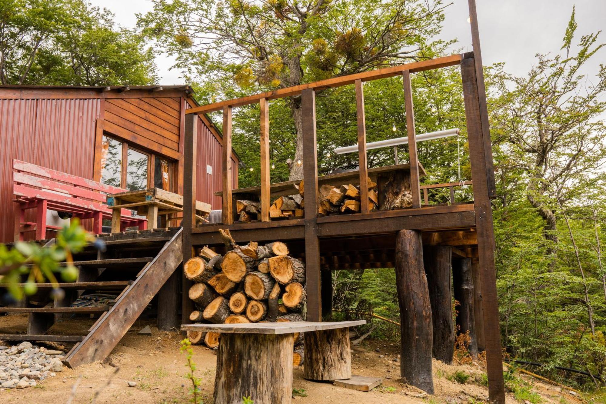 Cabana En El Bosque Con Cine Privado Y Jacuzzi Chalet