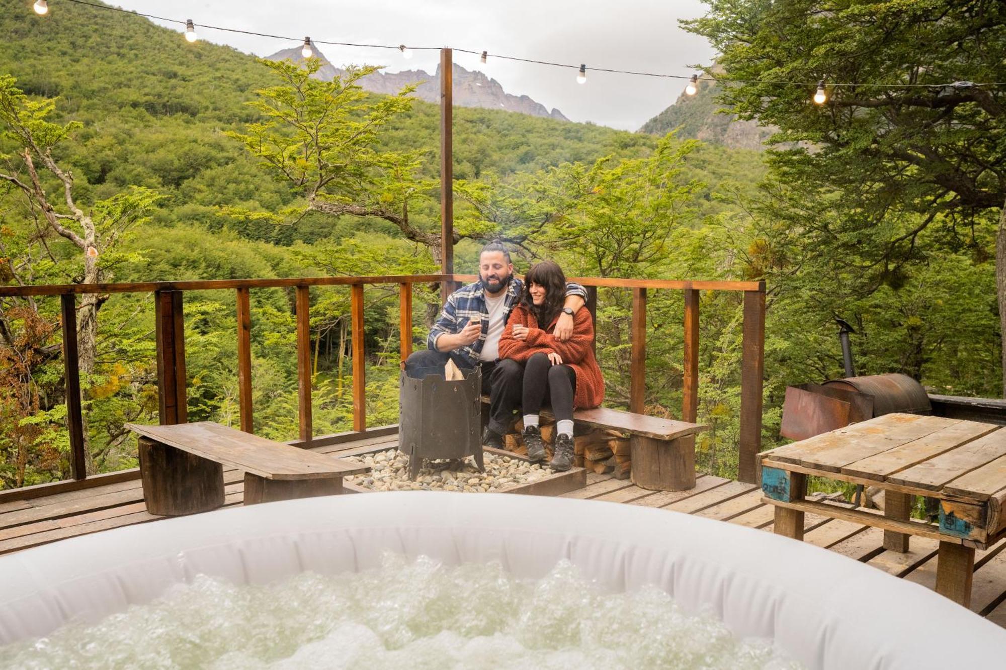 Cabana En El Bosque Con Cine Privado Y Jacuzzi Chalet