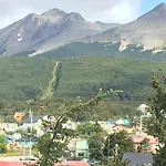 Cálido studio con vistas al Glaciar Martial